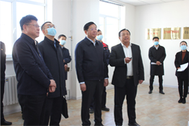 遼陽(yáng)市委書(shū)記霍步剛蒞臨圣德華星調(diào)研